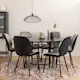 Matgrupp furniture/fashion Copenhagen Ø140 cm med 6 Emma Stolar