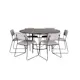Matgrupp furniture/fashion Copenhagen Ø140 cm med 6 Kenth Stolar