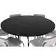 Matgrupp furniture/fashion Copenhagen Ø140 cm med 6 Kenth Stolar