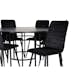Matgrupp furniture/fashion Copenhagen Ø140 cm med 6 Windu Stolar