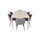 Matgrupp Venture Home Shy med 6 Valentina Stitcthes Stolar Mikrofiber