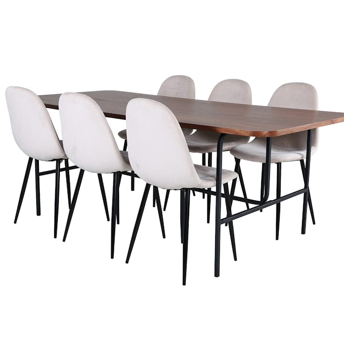 Matgrupp Venture Home Chicago matbord och Pobbie matstol