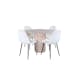 Matgrupp Venture Home Bianca Rund med 4 Pobbie Stolar