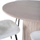 Matgrupp Venture Home Bianca Rund med 4 Pobbie Stolar