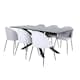 Matgrupp Venture Home med Piata Matbord och 6 Wrigley Matstolar