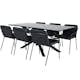 Matgrupp Venture Home med Piata Matbord och 6 Tjärö Matstolar