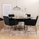 Matgrupp furniture/fashion Copenhagen Ø140 cm med 4 Petra Stolar