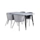 Matgrupp Venture Home Jolie med 4 Bergen Stolar