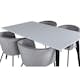 Matgrupp Venture Home Jolie med 4 Bergen Stolar