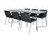 Matgrupp Venture Home Annika matbord och Tjärö matstol Svart