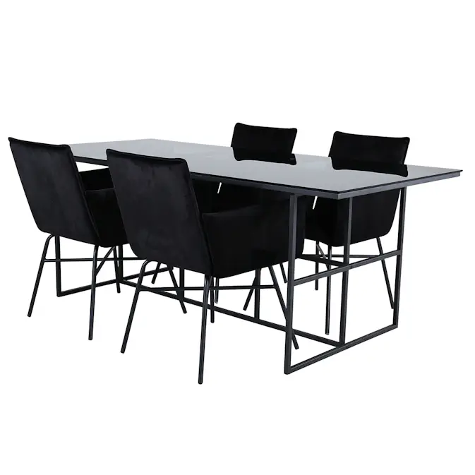 Matgrupp Venture Home Lund matbord och Annika matstol