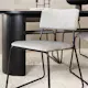 Matgrupp Venture Home Bianca Svart med 4 Kungshamn Stolar