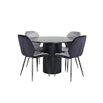 Matgrupp Venture Home med Bianca Matbord och 4 Elisa Matstolar