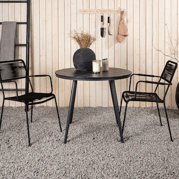 Matgrupp Venture Home Break Ø90 med 2 Lindos Karmstolar