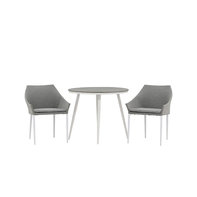 Cafégrupp Venture Home Break Ø90 cm med 2 Spoga Stolar