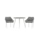 Cafégrupp Venture Home Break Ø90 cm med 2 Spoga Stolar