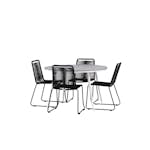 Matgrupp Venture Home Break med 4 Lindos Stolar