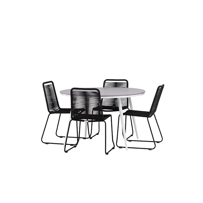 Matgrupp Venture Home Break med 4 Lindos Stolar