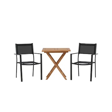 Cafégrupp Venture Home Kenya med 2 Copacabana Stolar