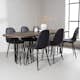 Matgrupp furniture/fashion Stone med 6 Polar Stolar