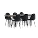Matgrupp furniture/fashion Stone med 6 Polar Stolar
