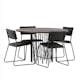 Matgrupp furniture/fashion Stone med 4 Kenth Stolar