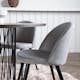 Matgrupp furniture/fashion Stone med 4 Velvet Stolar