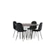 Matgrupp furniture/fashion Stone med 4 Polar Stolar