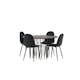 Matgrupp furniture/fashion Stone med 4 Polar Stolar