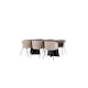Matgrupp Venture Home Bootcut Oval med 6 Berit Stolar