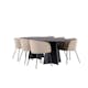 Matgrupp Venture Home Bootcut Oval med 6 Berit Stolar