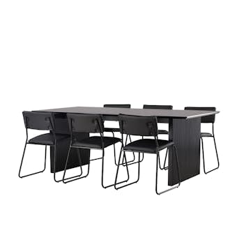 Matgrupp Venture Home Vail med 6 Kenth Stolar