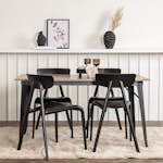 Matgrupp Venture Home Tempe med 4 Ursholmen Stolar