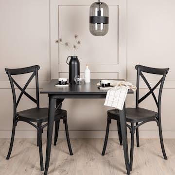 Matgrupp Venture Home Tempe med 2 Crosett Stolar