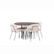 Matgrupp furniture/fashion Stone med 4 Chico Stolar Runt