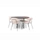 Matgrupp furniture/fashion Stone med 4 Chico Stolar Runt
