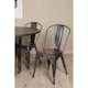 Matgrupp Venture Home Stone Rund med 4 Tempe Stolar