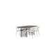Matgrupp furniture/fashion Stone med 4 Chico Stolar