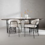 Matgrupp furniture/fashion Stone med 4 Chico Stolar
