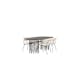 Matgrupp furniture/fashion Stone med 4 Chico Stolar