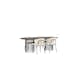 Matgrupp furniture/fashion Stone med 4 Chico Stolar