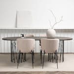 Matgrupp Venture Home Stone med 4 Modesto Stolar