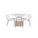 Matgrupp Venture Home Olivia med 4 Chico Stolar