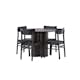 Matgrupp Venture Home Olivia Ø110 cm med 4st Montros Matstolar