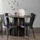 Matgrupp Venture Home Olivia Ø 110 cm med 4 Tempe Stolar