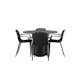 Matgrupp Venture Home Olivia med 4 Baltimore Stolar