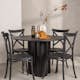 Matgrupp Venture Home Olivia med 4 Crosett Stolar