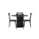 Matgrupp Venture Home Olivia med 4 Crosett Stolar