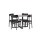 Matgrupp Venture Home Durango Ø120 cm med 4st Montros Matstolar
