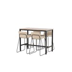 Matgrupp Venture Home Camden med 4 Bisbee Stolar